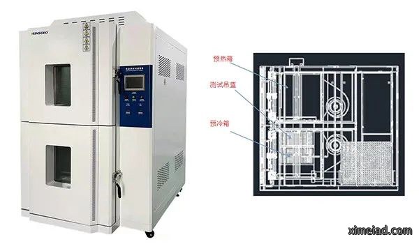 两箱式冷热冲击试验箱